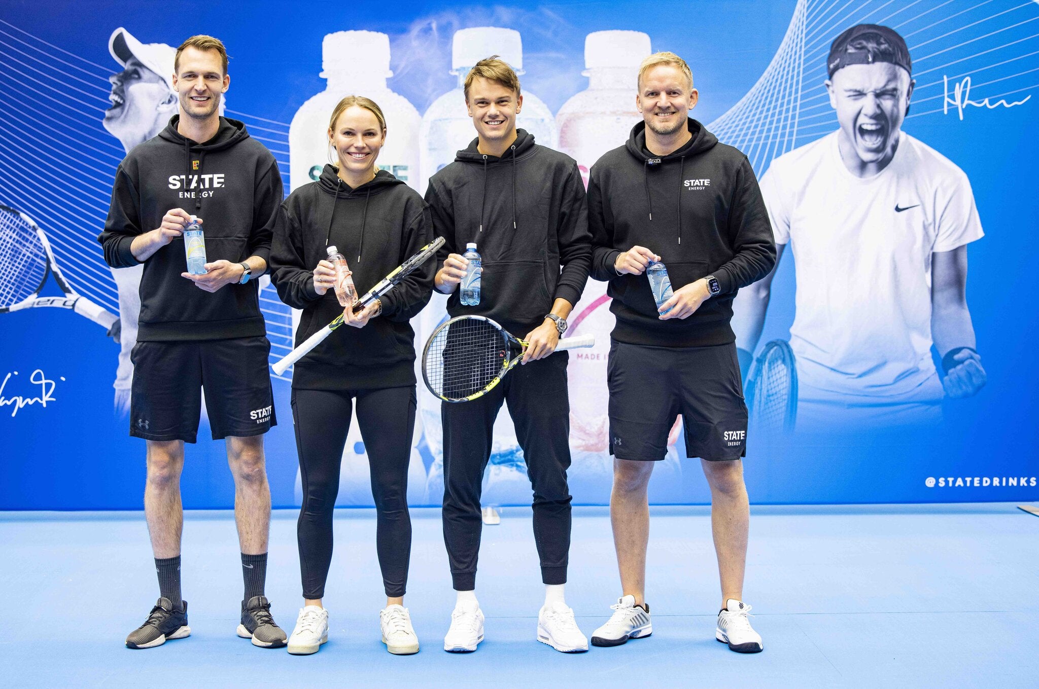 Sprøjter millioner i Eriksens og Wozniackis selskab