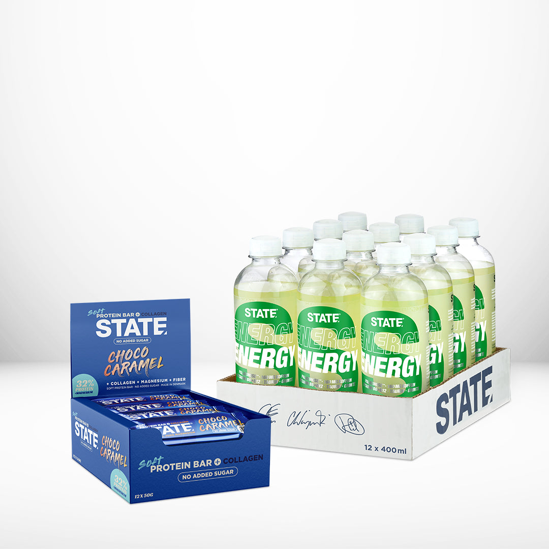 12 STATE + 12 proteinbarer